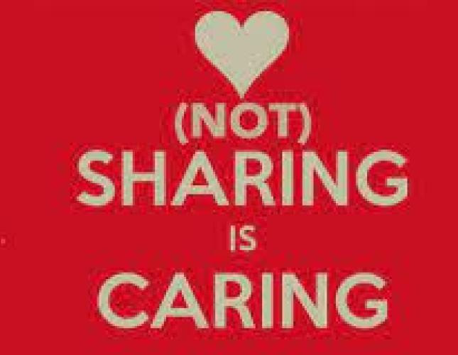 Sharing isn’t Always Caring
