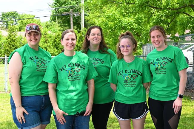 doggie downer green team